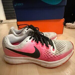Nike Women's Pegasus 34 Blue/White/Pink Size 8